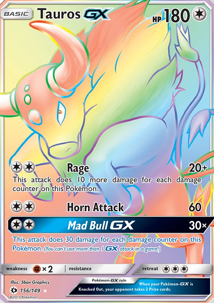 Full Art/Tauros GX Secret 