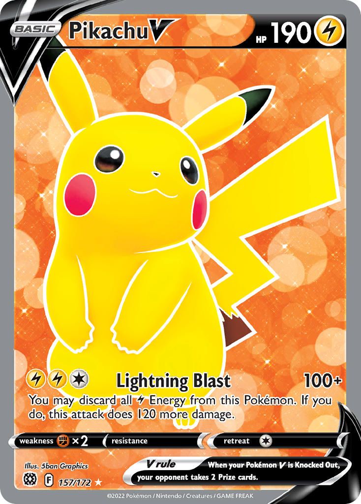 Full Art/Pikachu V Holo