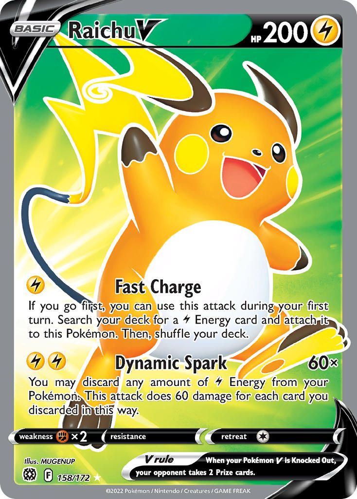 Full Art/Raichu V Holo