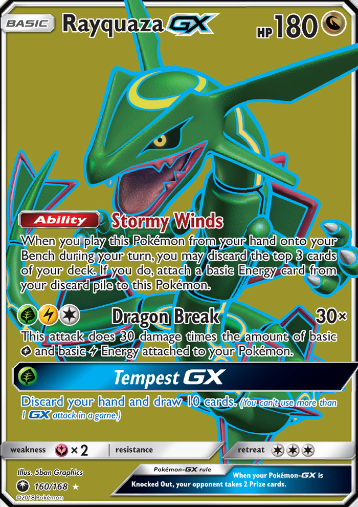 Full Art/Rayquaza GX 