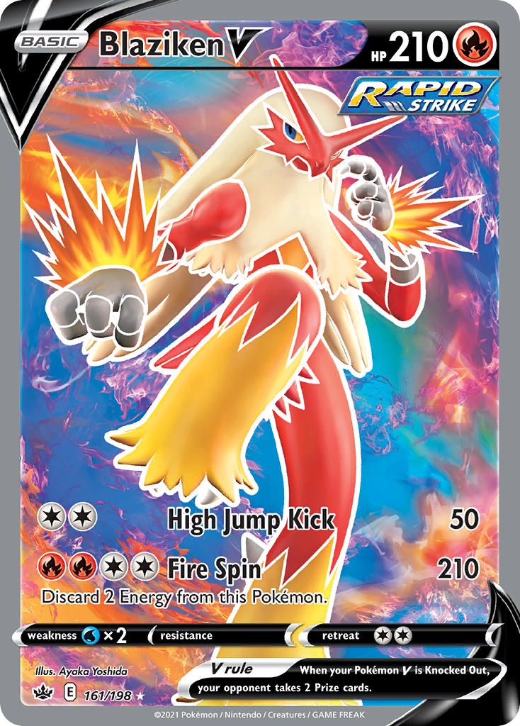 Full Art/Blaziken V Holo