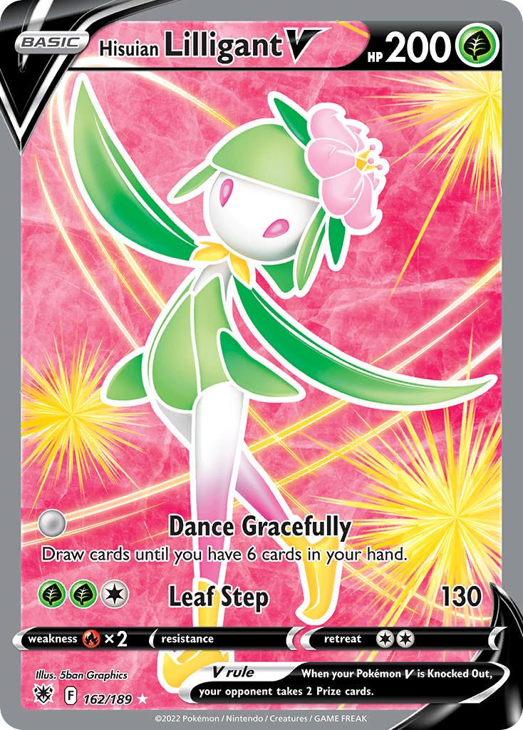 Full Art/Hisuian Lilligant V Holo