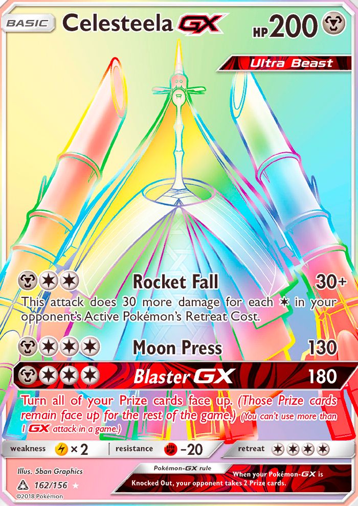 Full Art/Celesteela GX Secret 