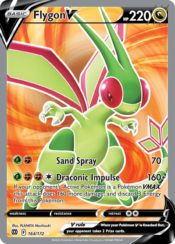 Full Art/Flygon V Holo