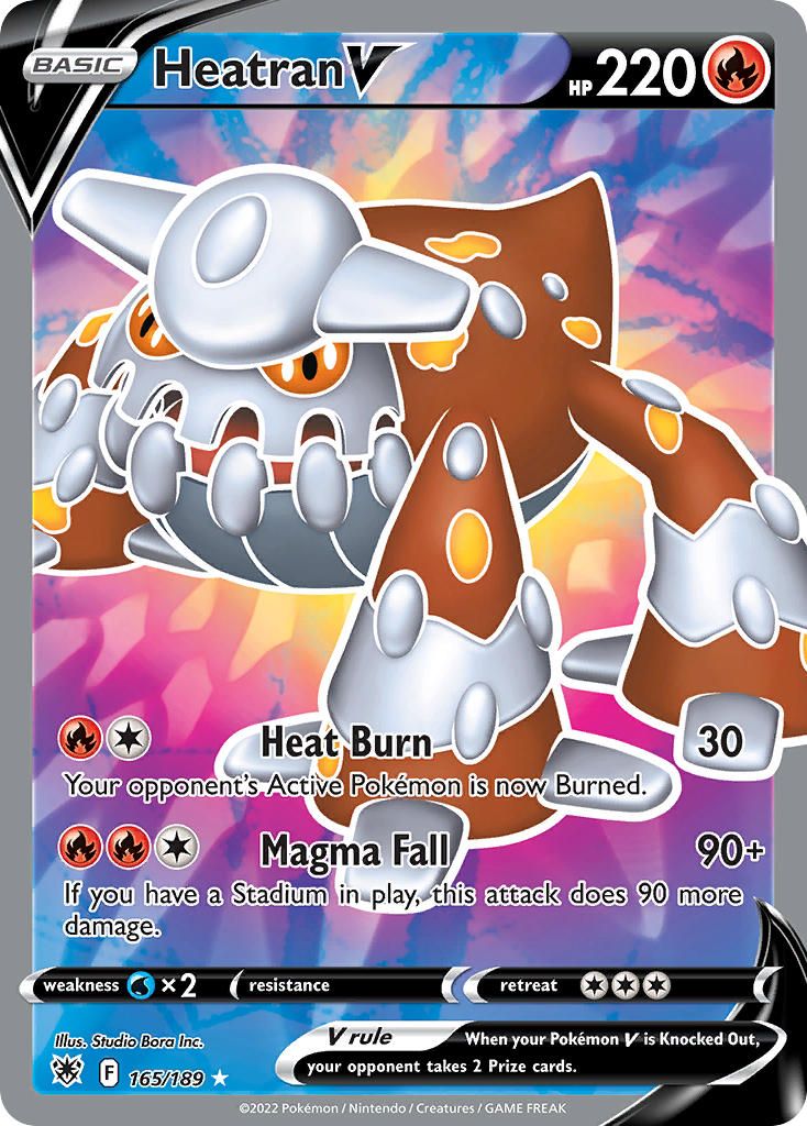 Full Art/Heatran V Holo