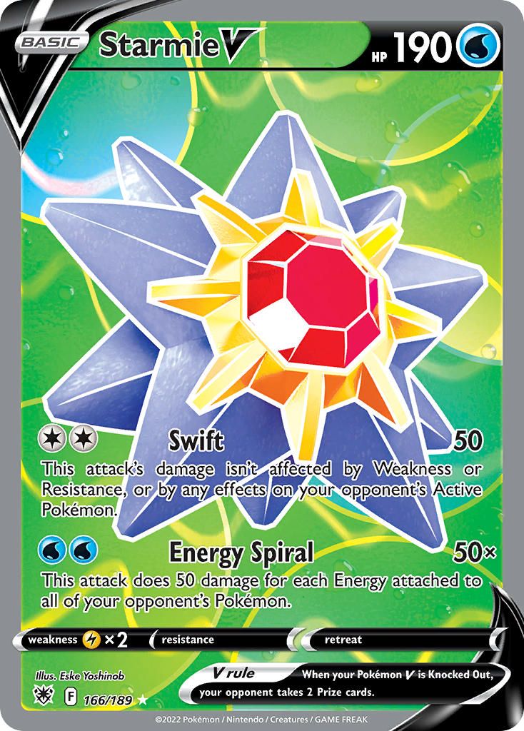 Full Art/Starmie V Holo