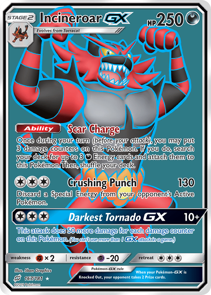 Full Art/Incineroar GX 