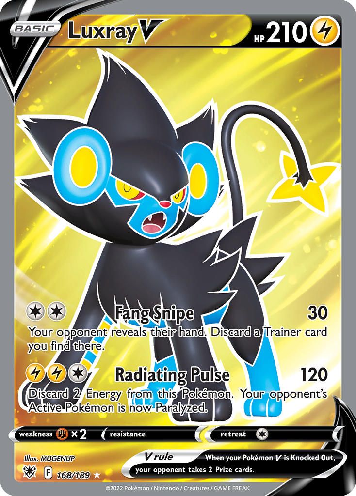 Full Art/Luxray V Holo