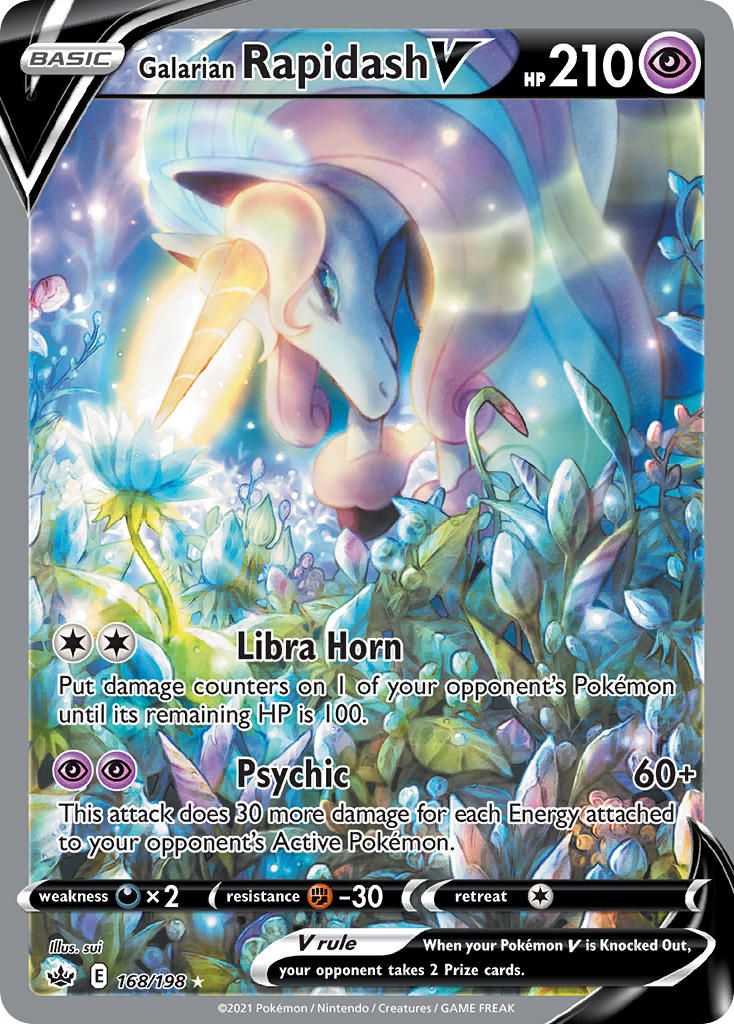 Full Art/Galarian Rapidash V Holo