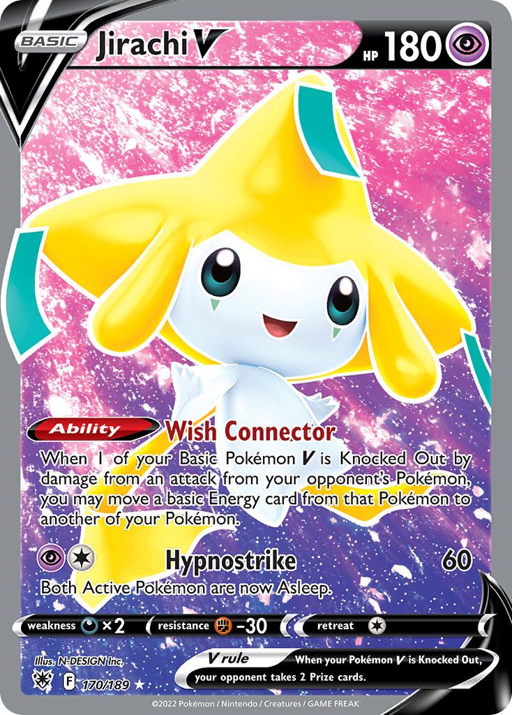 Full Art/Jirachi V Holo