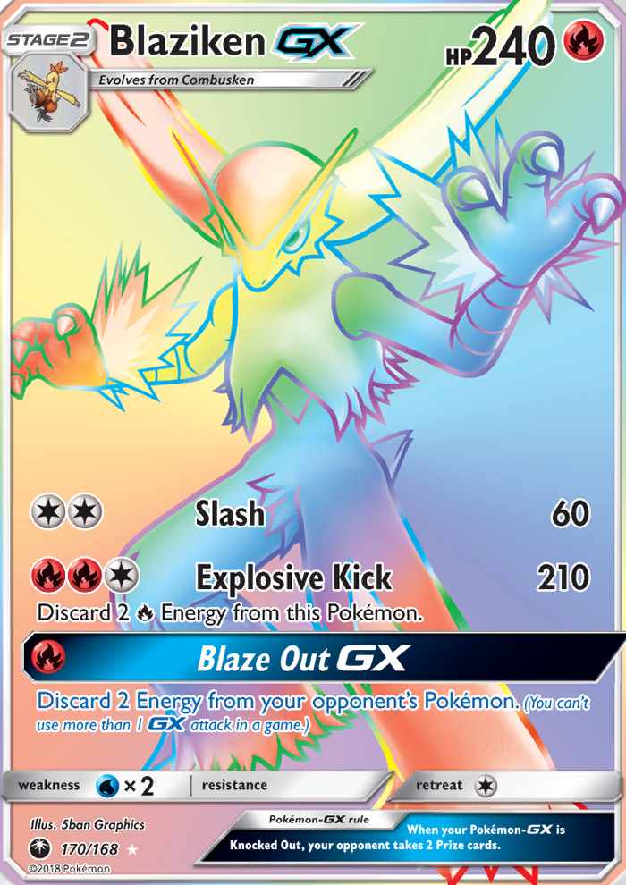 Full Art/Blaziken GX Secret 