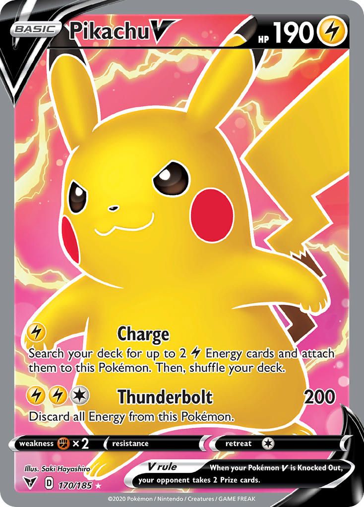 Full Art/Pikachu V Holo