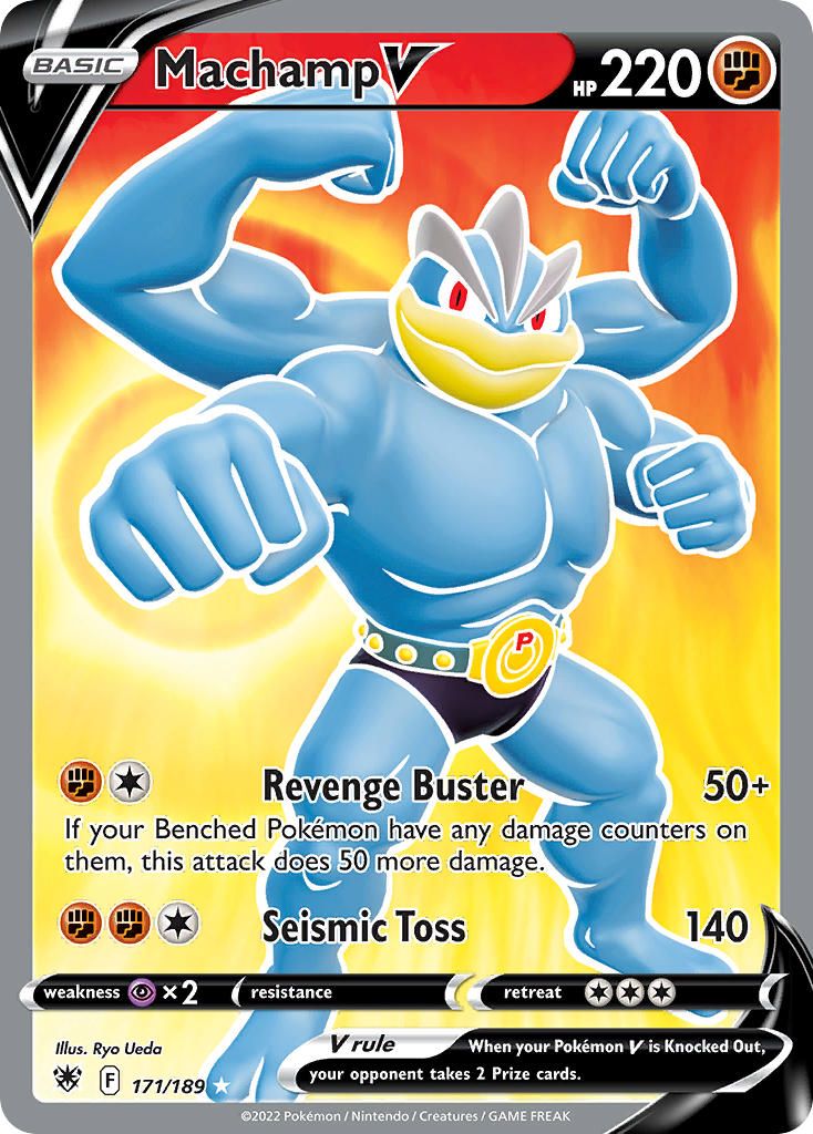 Full Art/Machamp V Holo