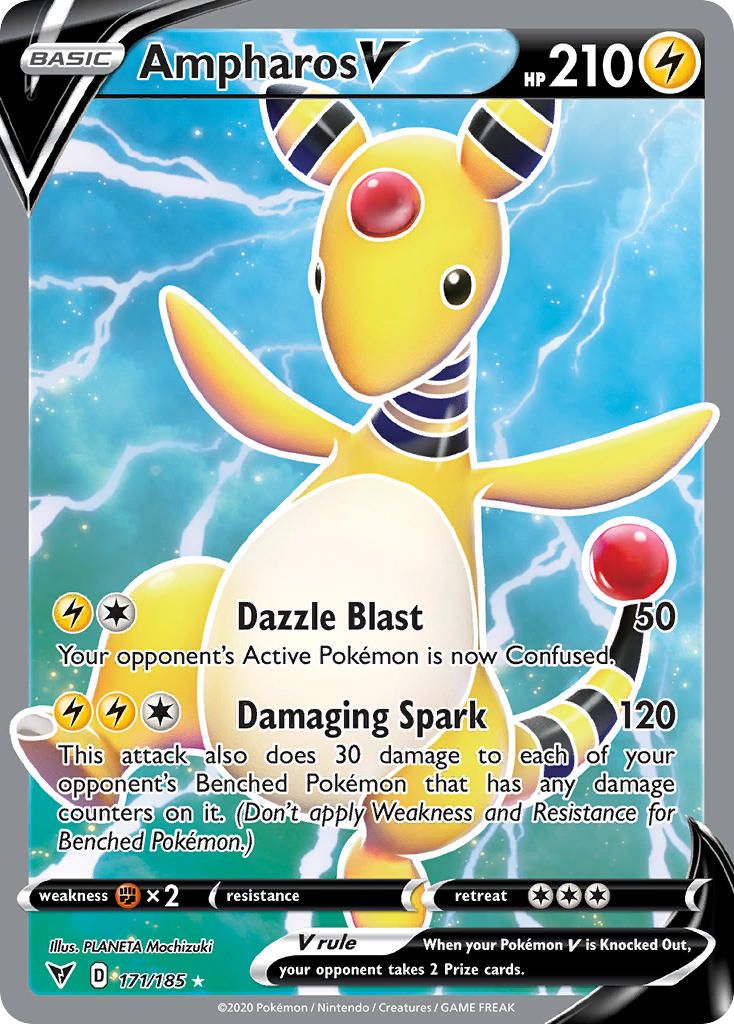 Full Art/Ampharos V Holo