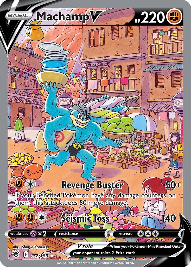 Full Art/Machamp V Portuguese Holo