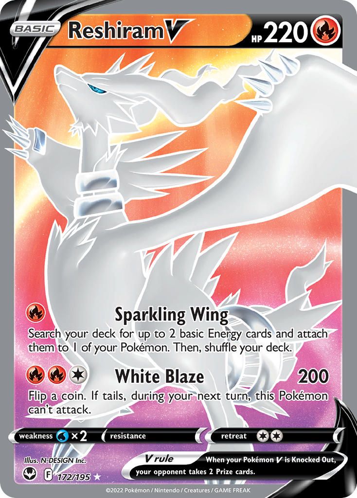 Full Art/Reshiram V Holo