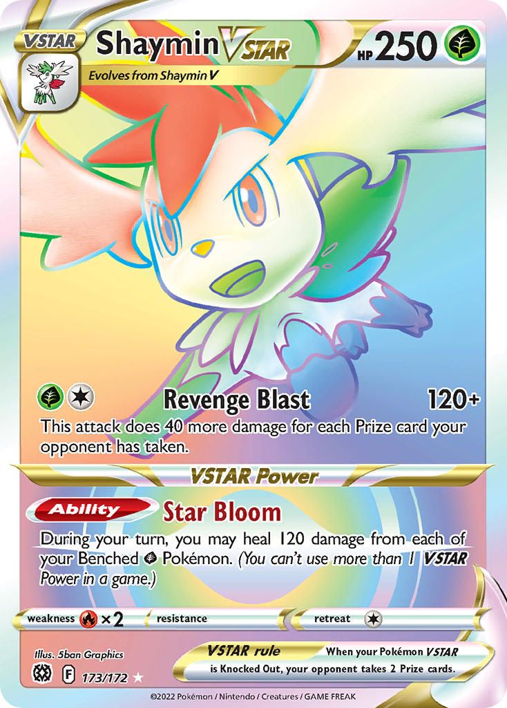 Full Art/Shaymin Vstar Secret Holo