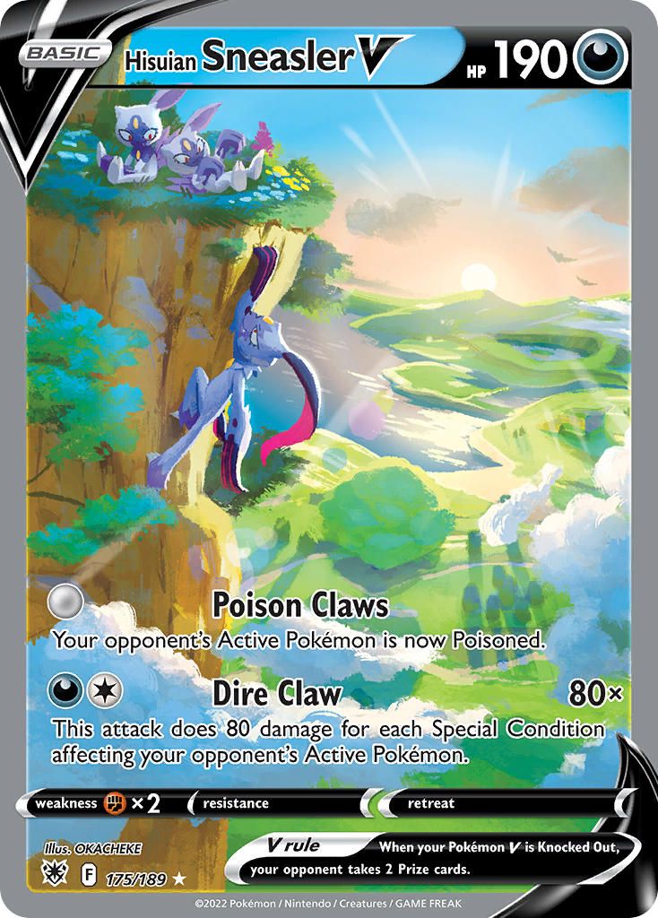 Full Art/Hisuian Sneasler V Holo