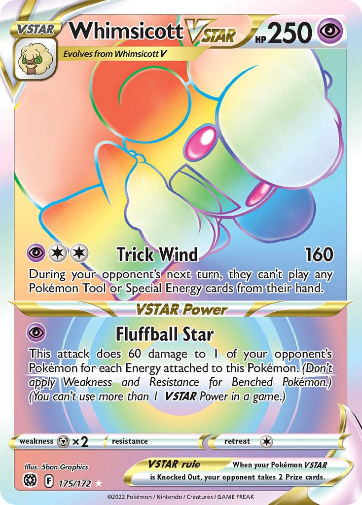 Full Art/Whimsicott Vstar Secret Holo