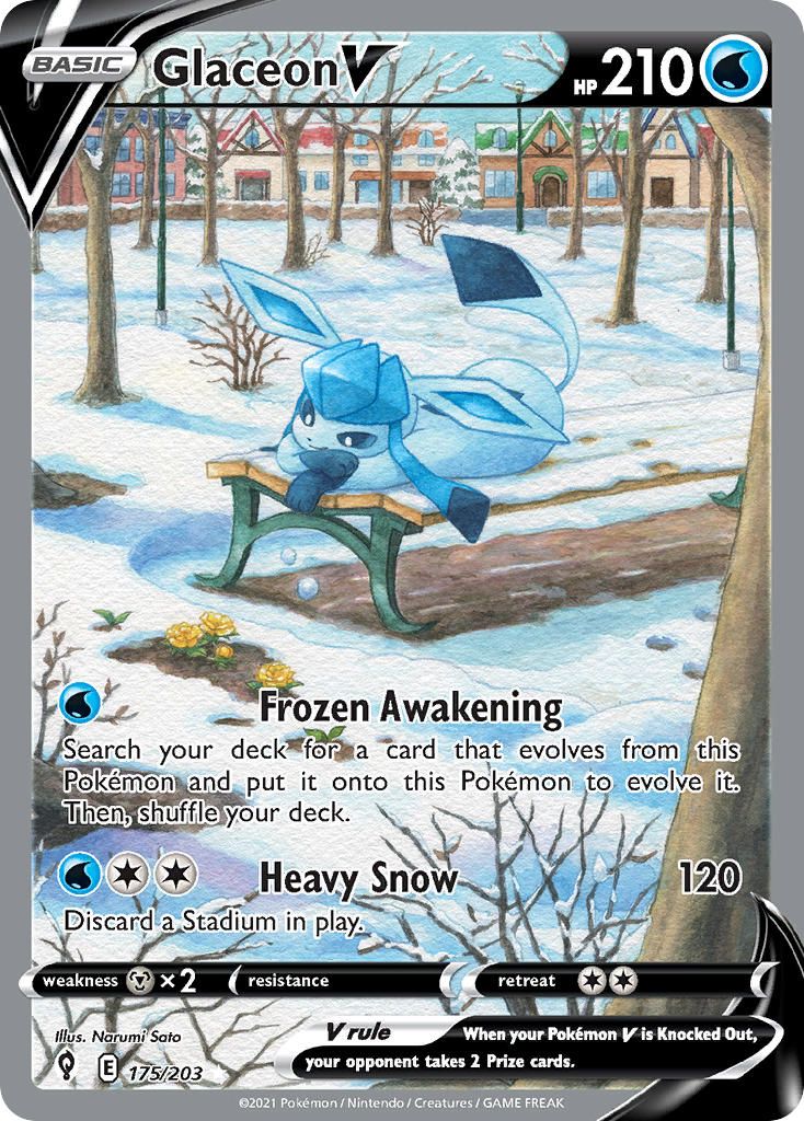 Full Art/Glaceon V Holo