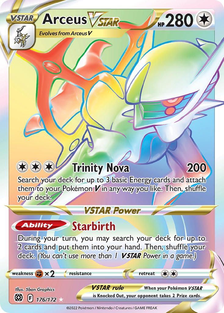 Full Art/Arceus Vstar Secret Holo