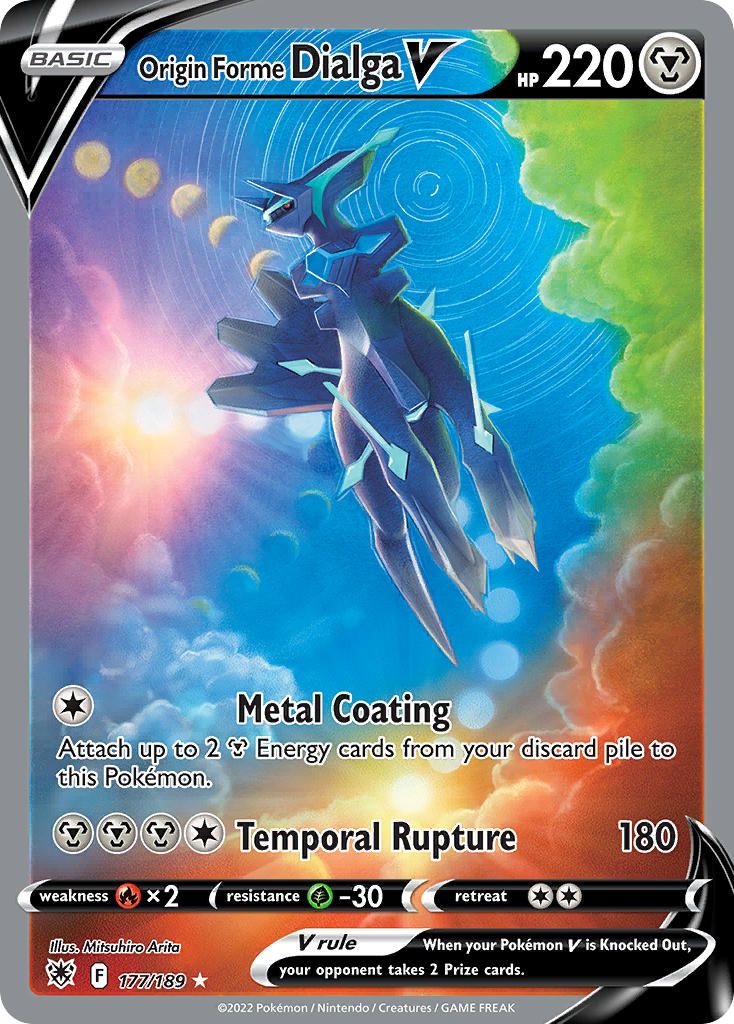 Full Art/Origin Forme Dialga V Holo