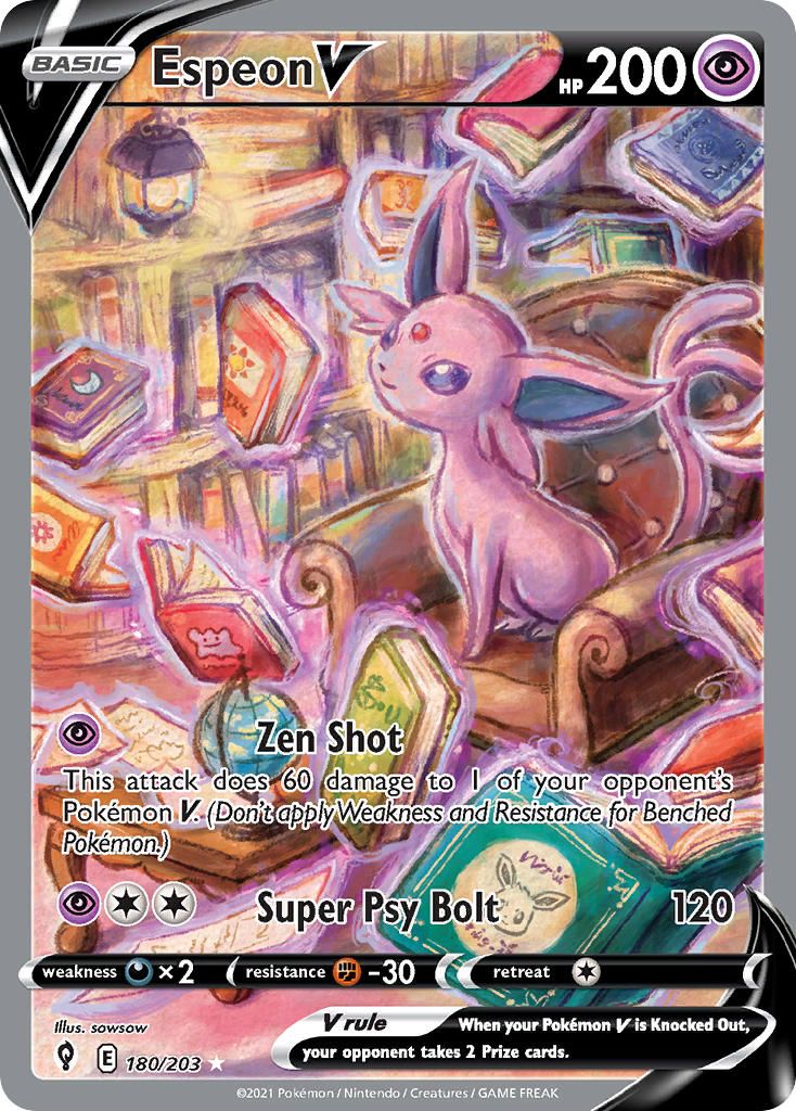 Full Art/Espeon V Portuguese Holo