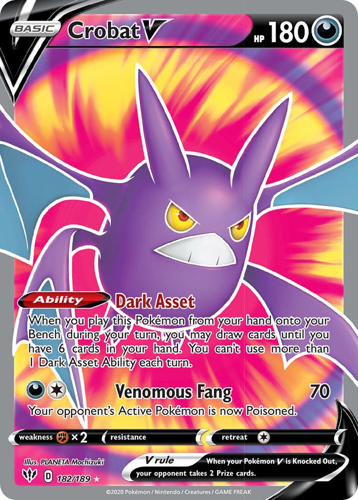 Full Art/Crobat V Holo