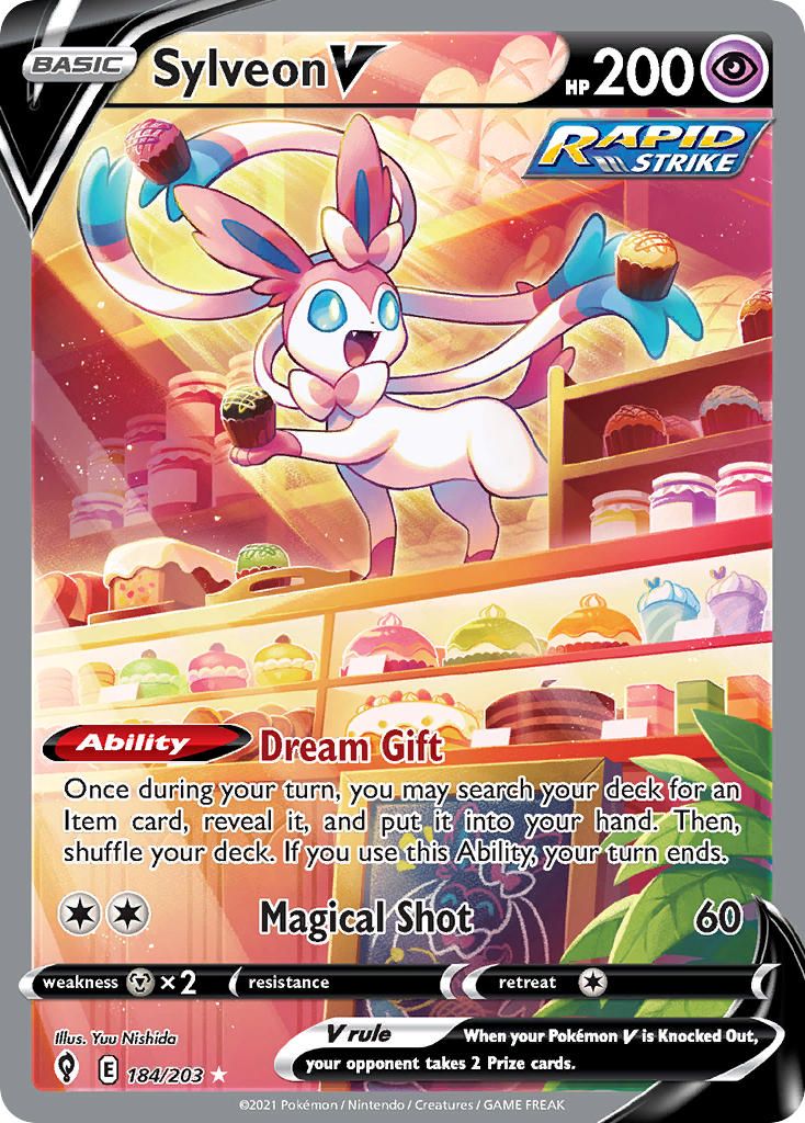 Full Art/Sylveon V Portuguese Holo