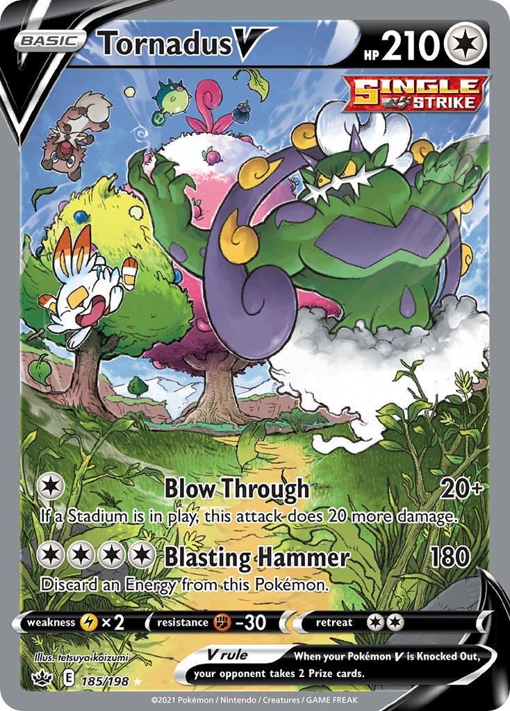 Full Art/Tornadus V Holo