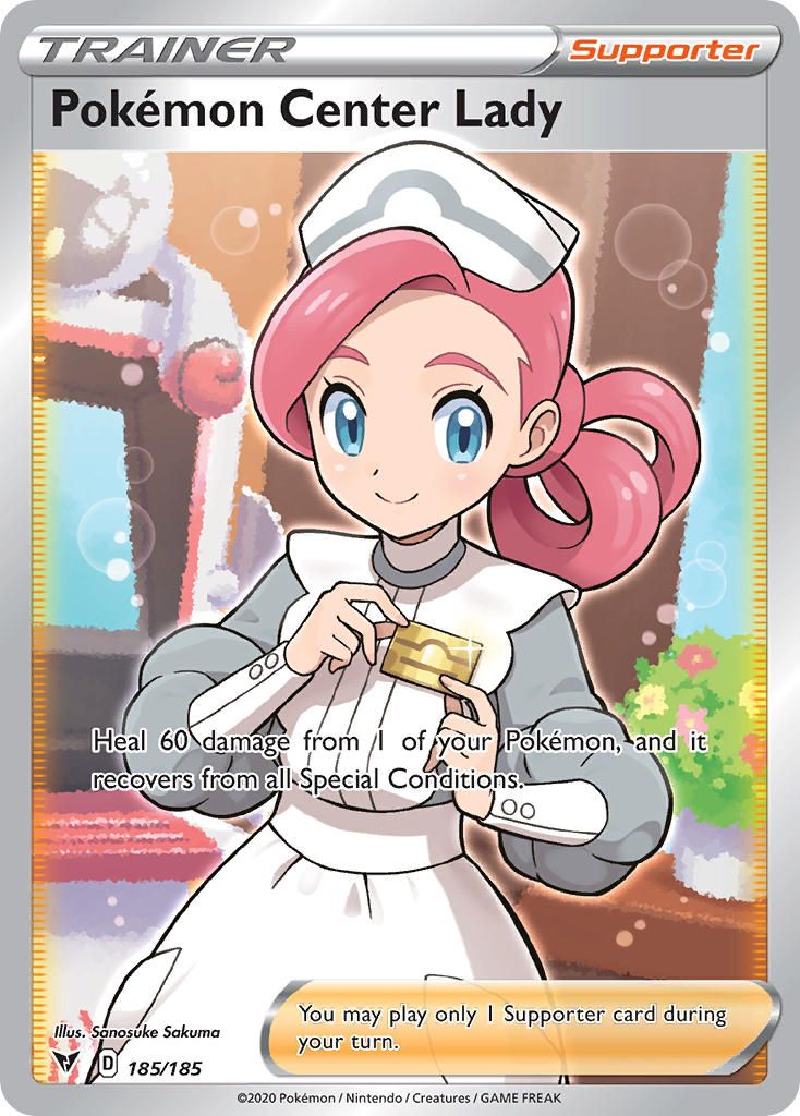 Full Art/Pokemon Center Lady 