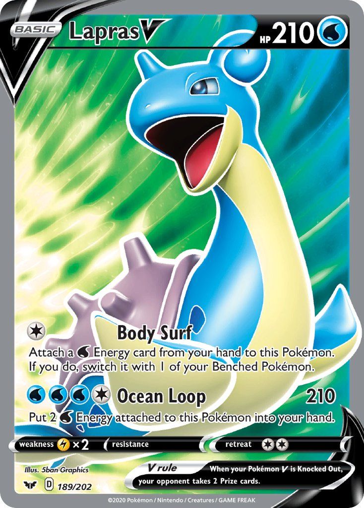 Full Art/Lapras V 