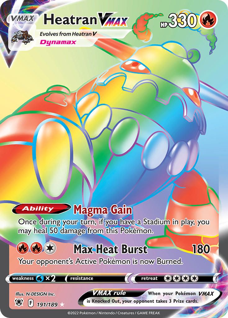 Full Art/Heatran Vmax Secret Holo