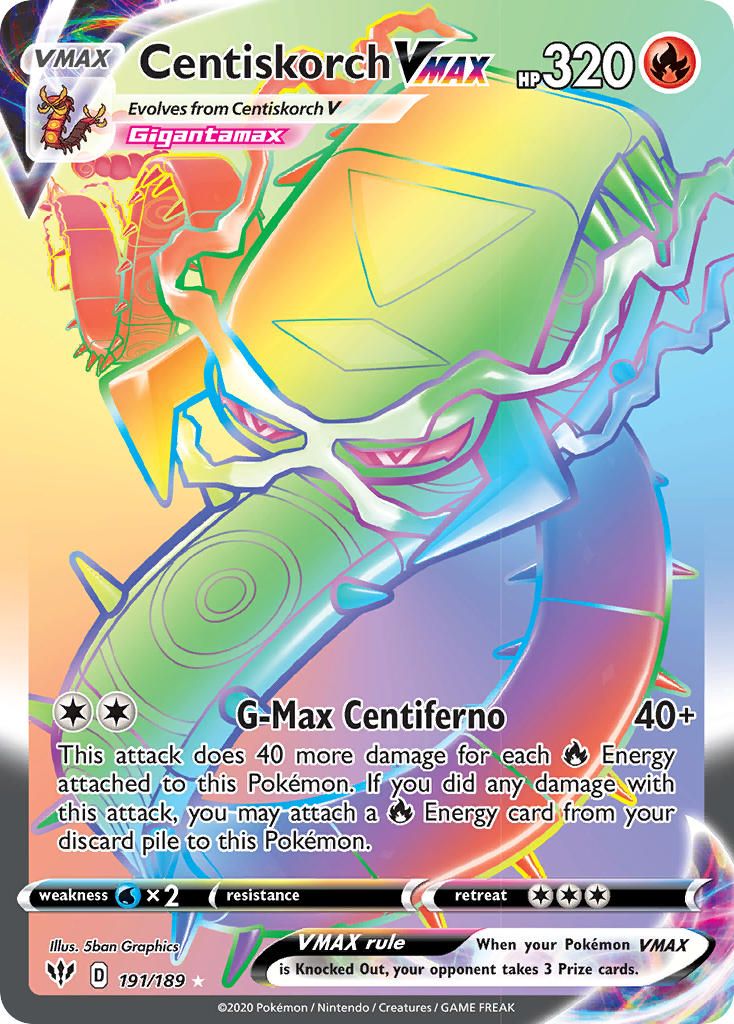 Full Art/Centiskorch Vmax Secret 