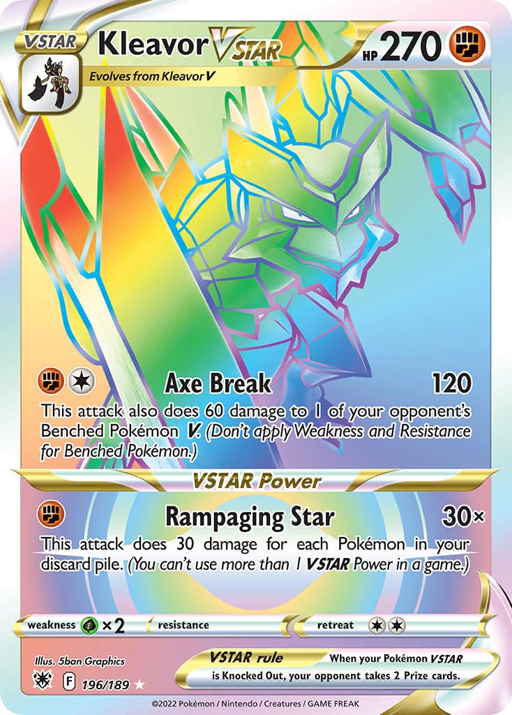 Full Art/Kleavor Vstar Secret Holo