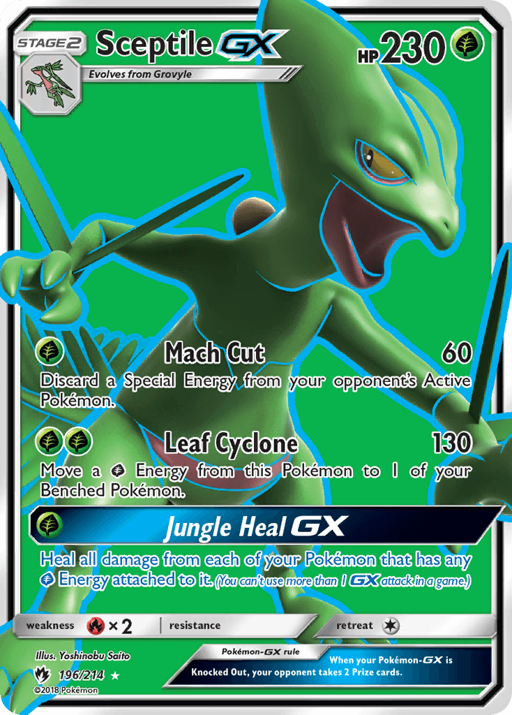 Full Art/Sceptile GX Portuguese 