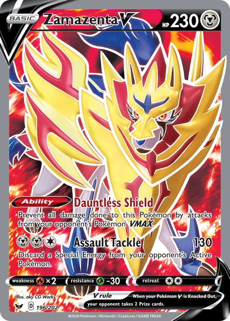 Full Art/Zamazenta V 