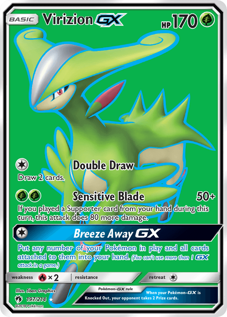 Full Art/Virizion GX 