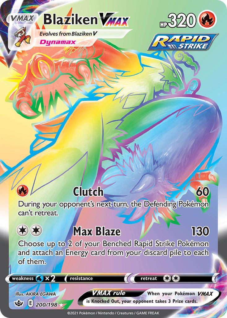 Full Art/Blaziken Vmax Secret Holo