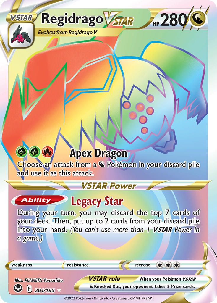 Full Art/Regidrago Vstar Secret Holo