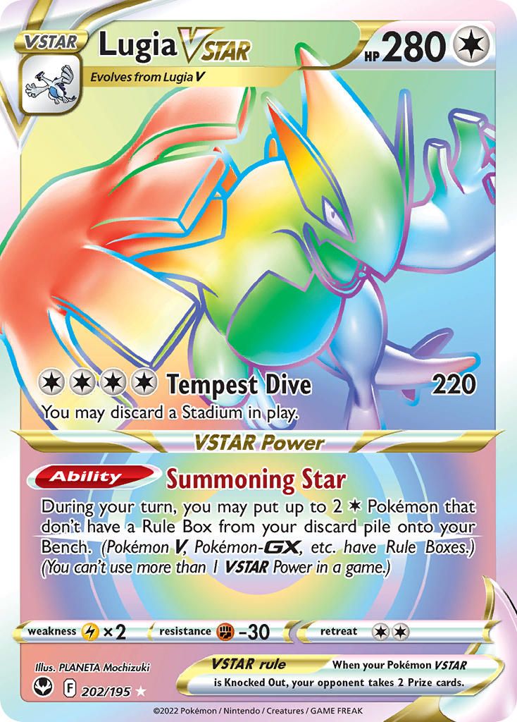 Full Art/Lugia Vstar Secret Holo