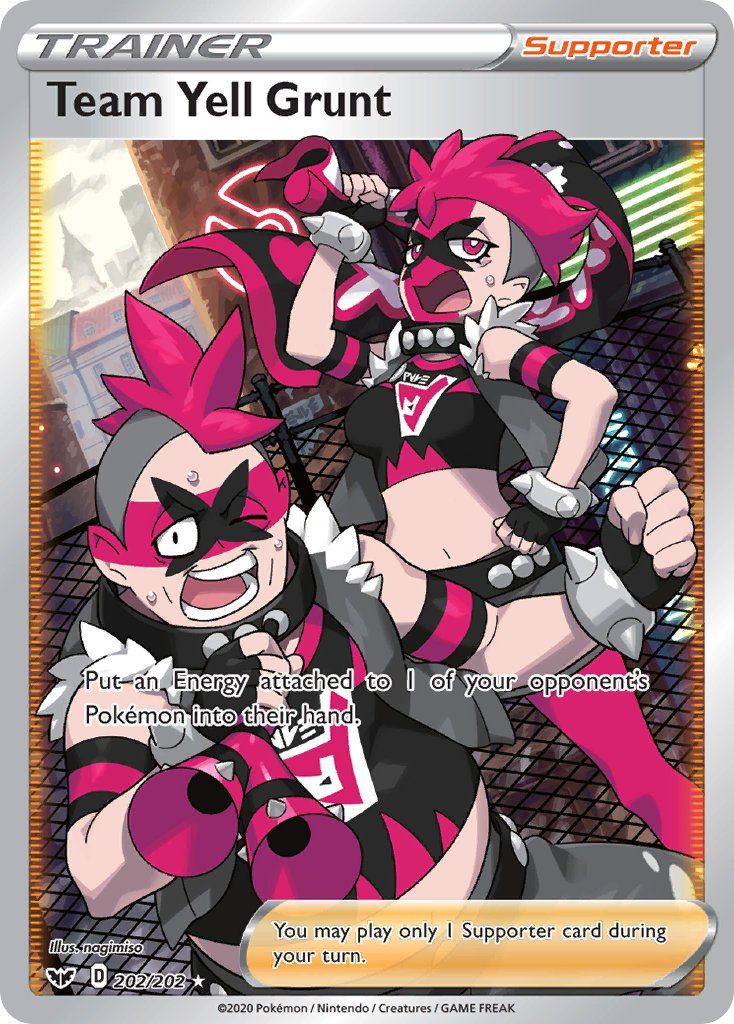 Full Art/Team Yell Grunt 