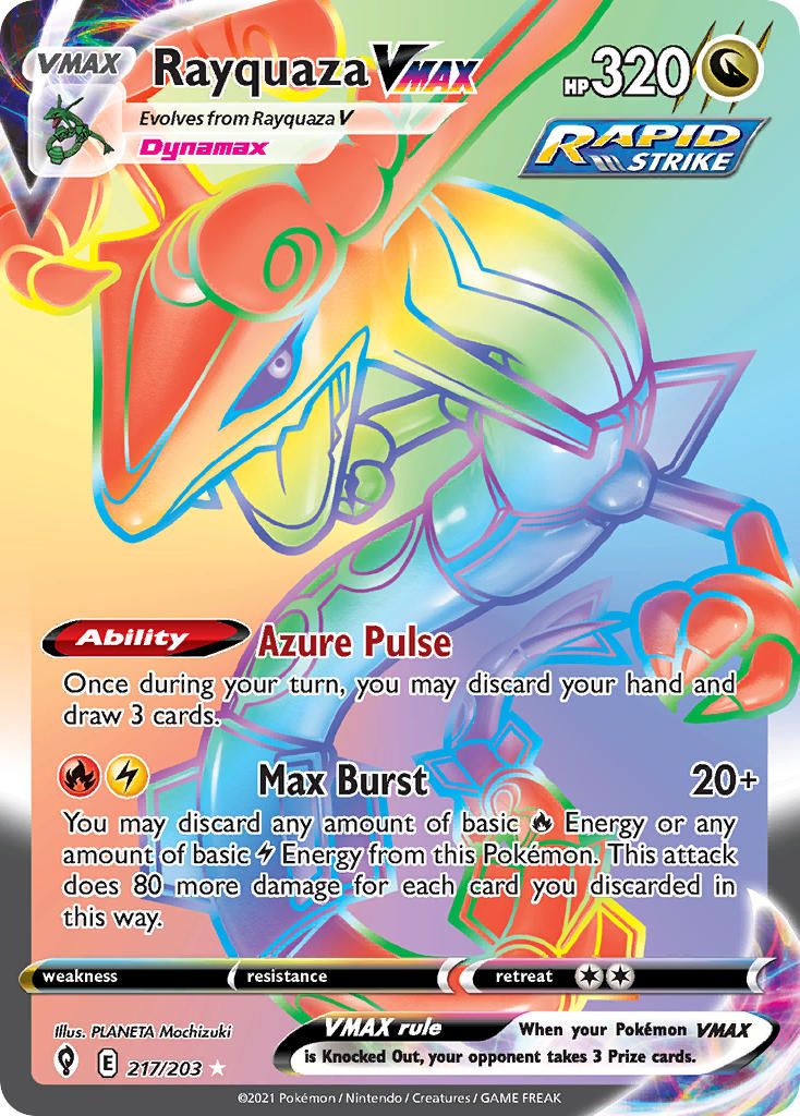 Full Art/Rayquaza Vmax Secret Holo