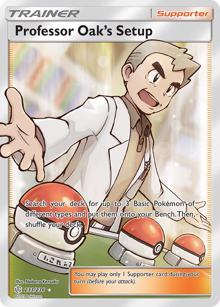 Full Art/Professor Oak's Setup 