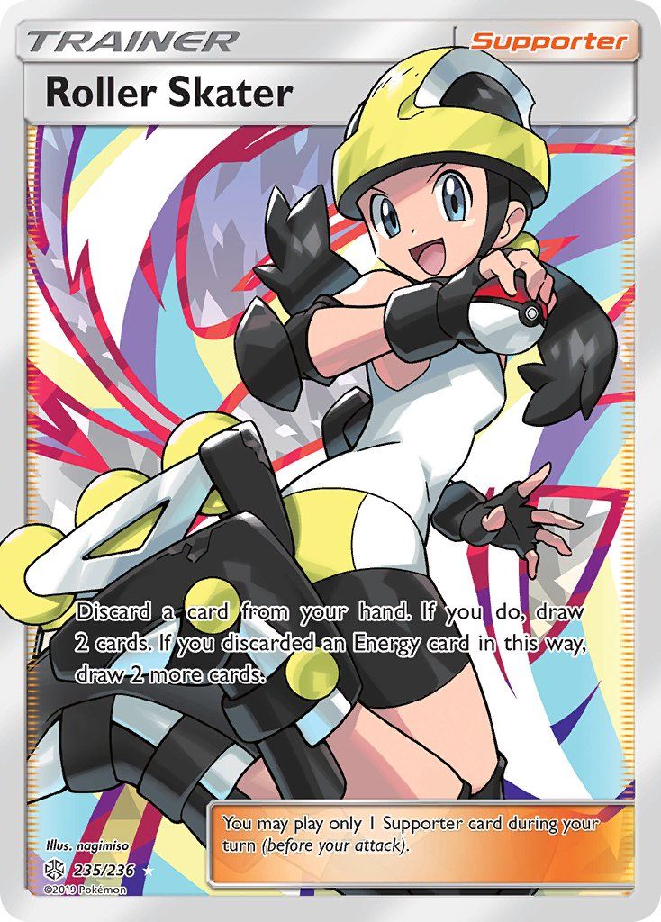 Full Art/Roller Skater 