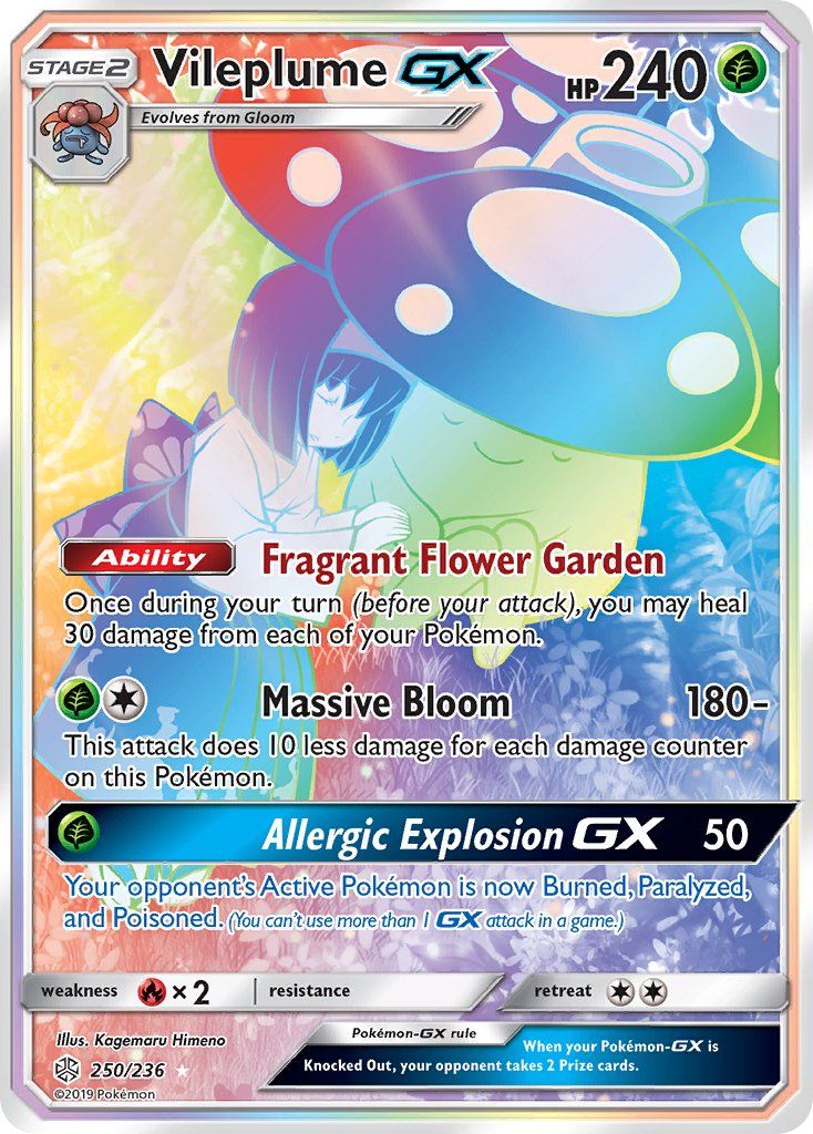 Full Art/Vileplume GX Secret 