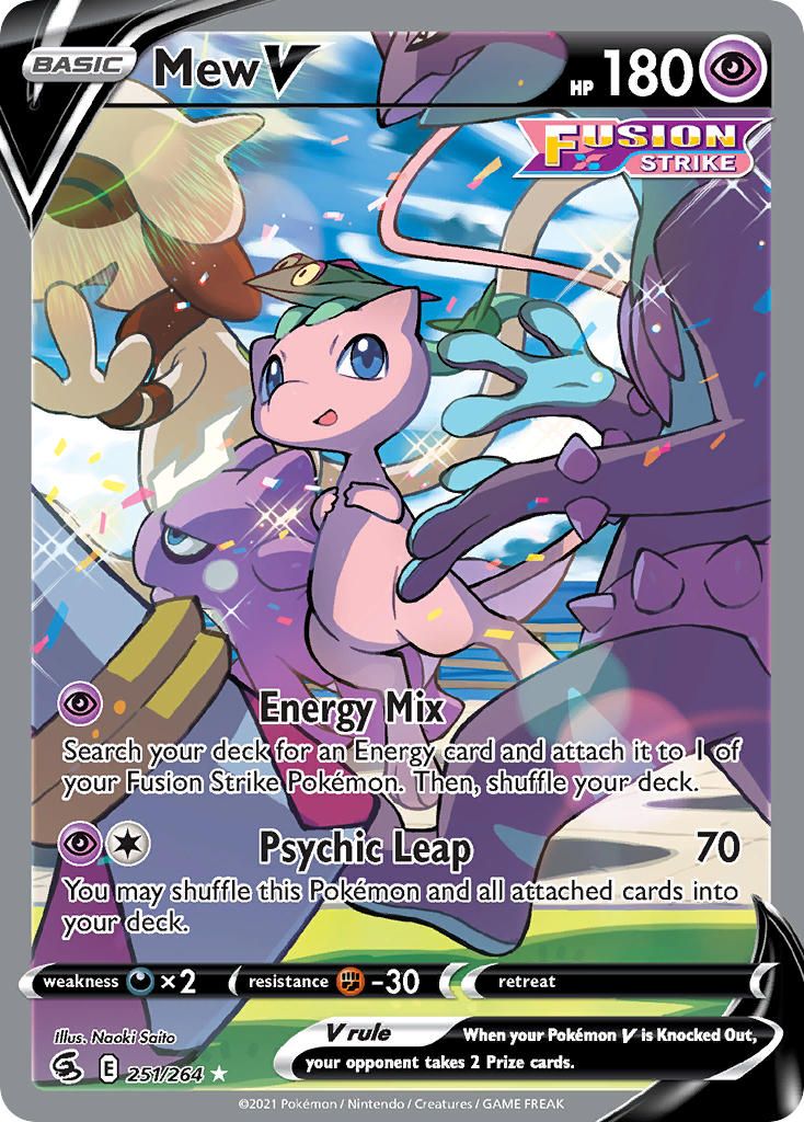 Full Art/Mew V Holo