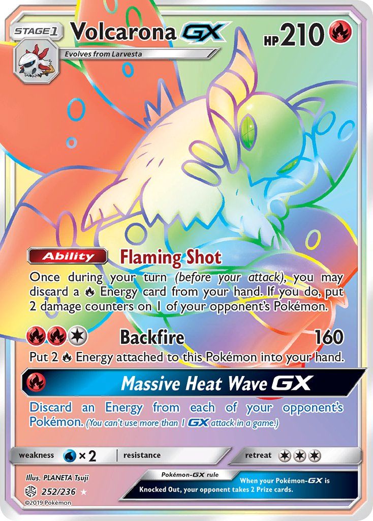 Full Art/Volcarona GX Secret 