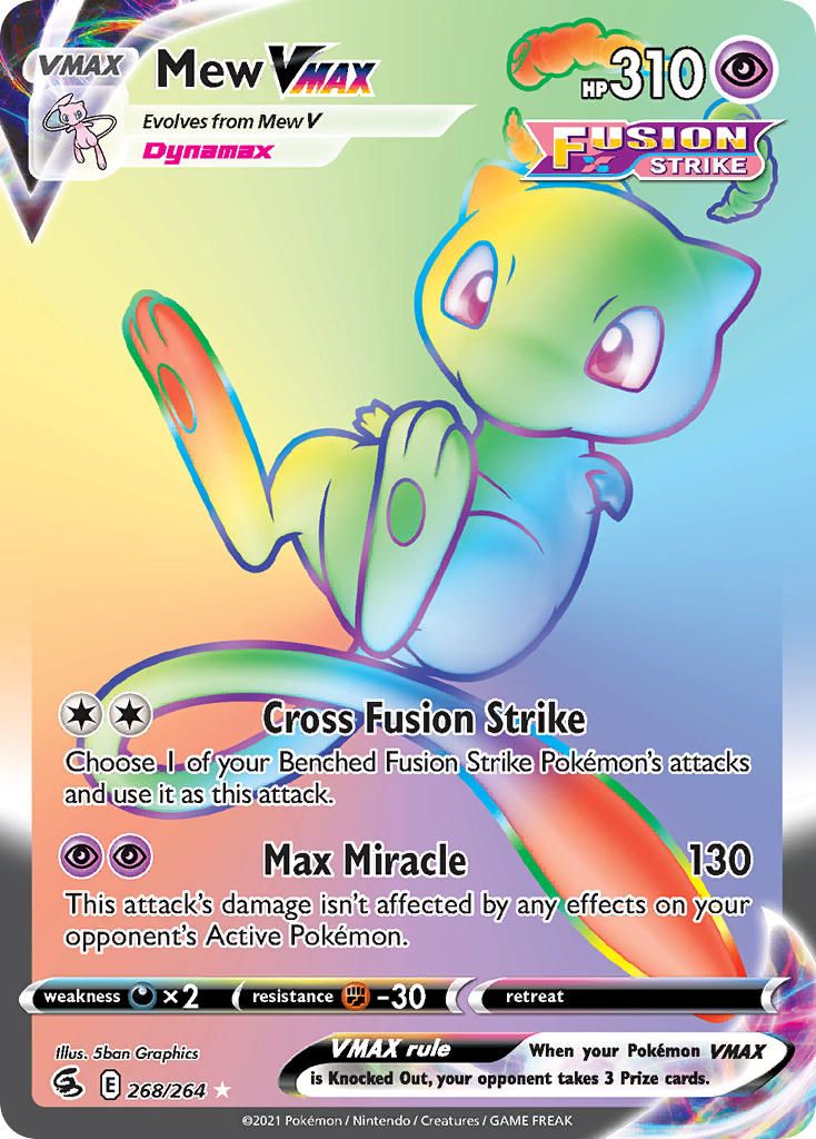 Full Art/Mew Vmax Secret Holo