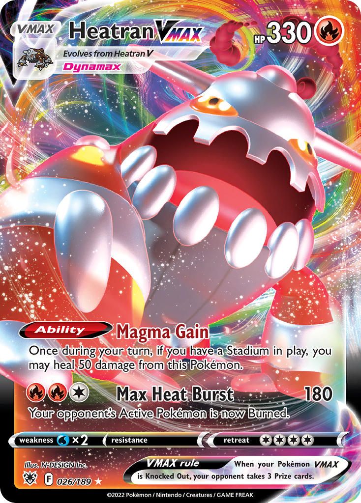 Full Art/Heatran Vmax Holo